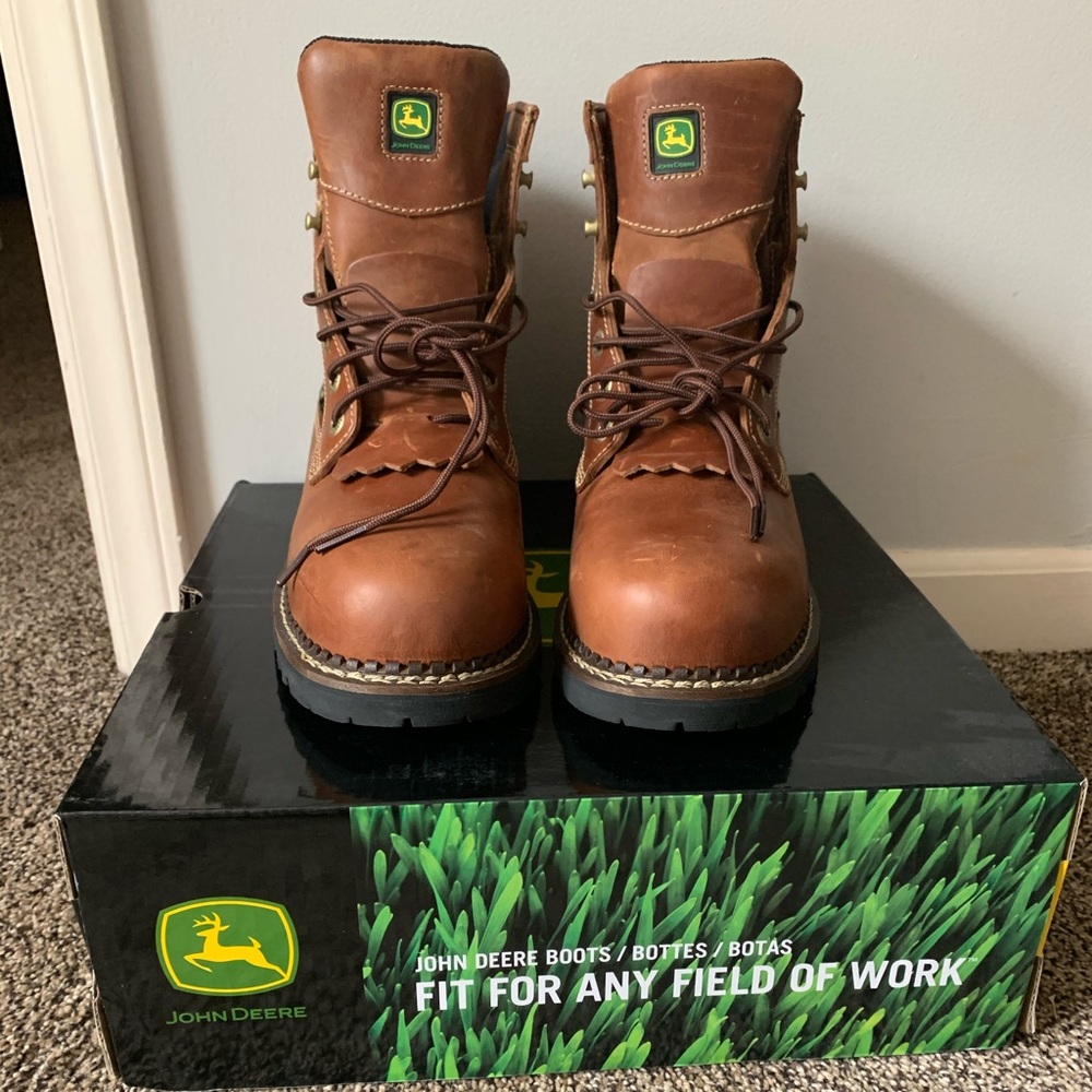 John Deere Men's 6” Waterproof Logger Boot